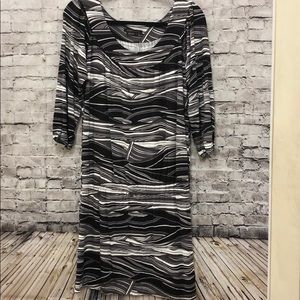 BCBG blouson mini dress